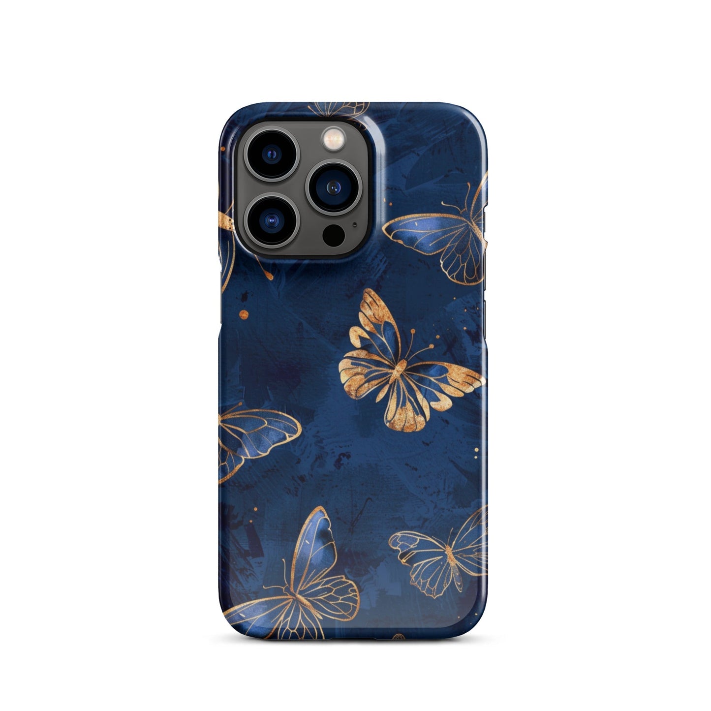 Blue Butterflies Phone case for iPhone-19