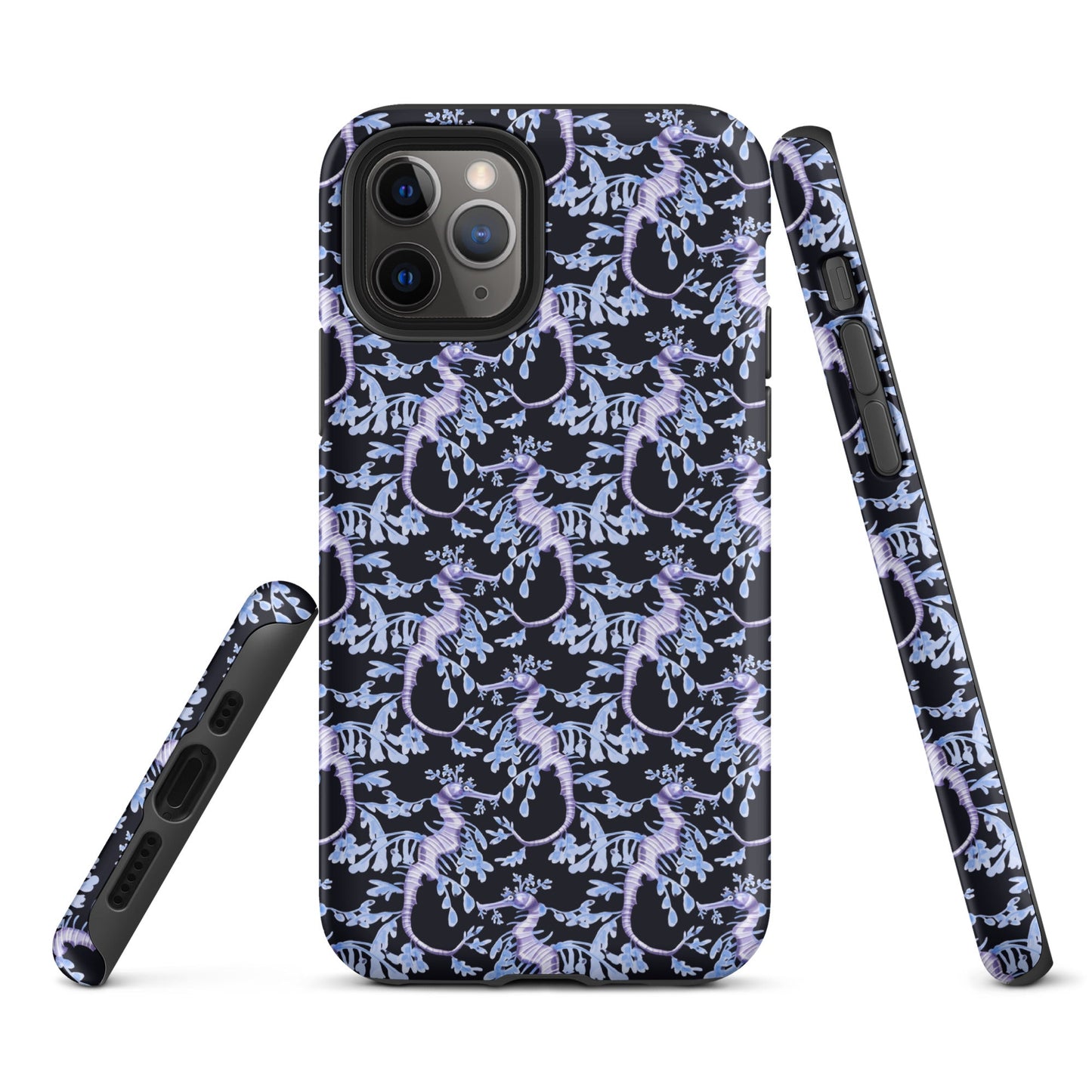 Purple Sea Dragons at Night Tough Case for iPhone®-3