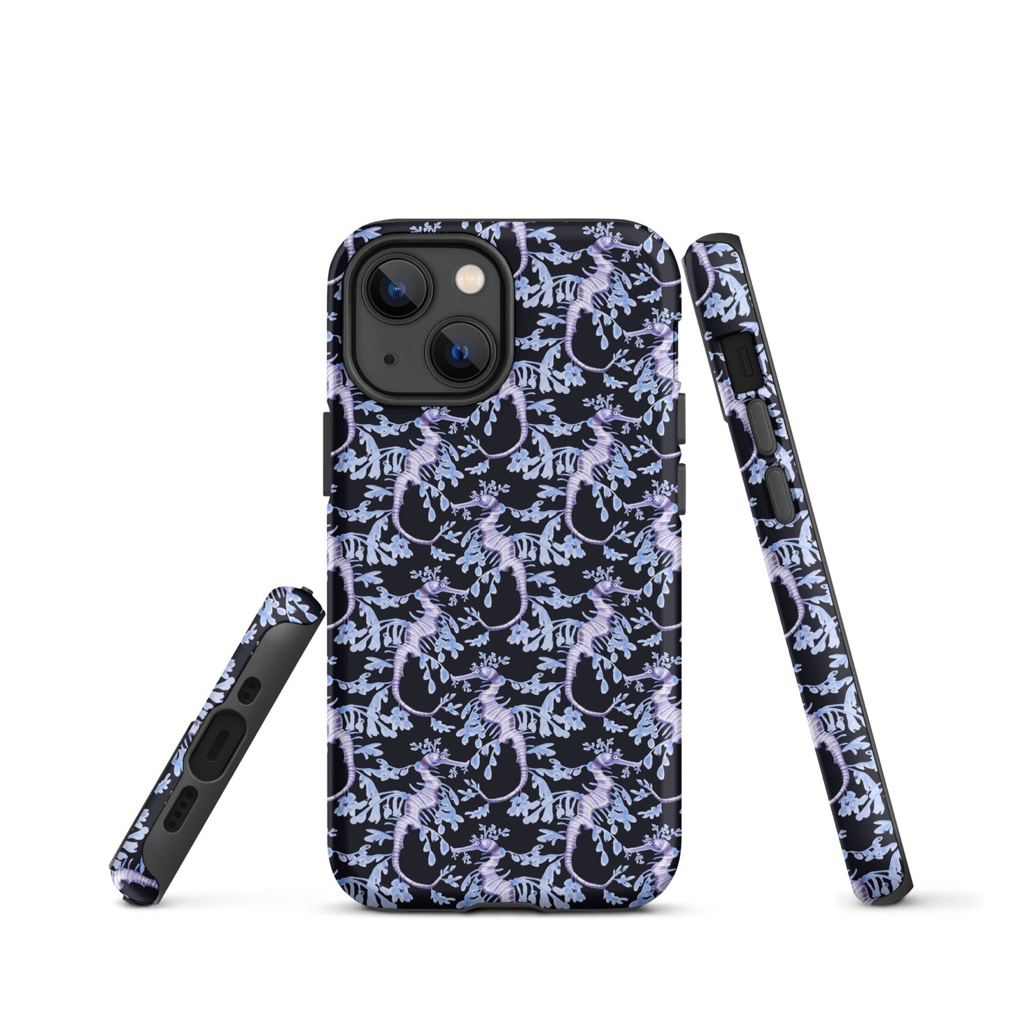 Purple Sea Dragons at Night Tough Case for iPhone®-9