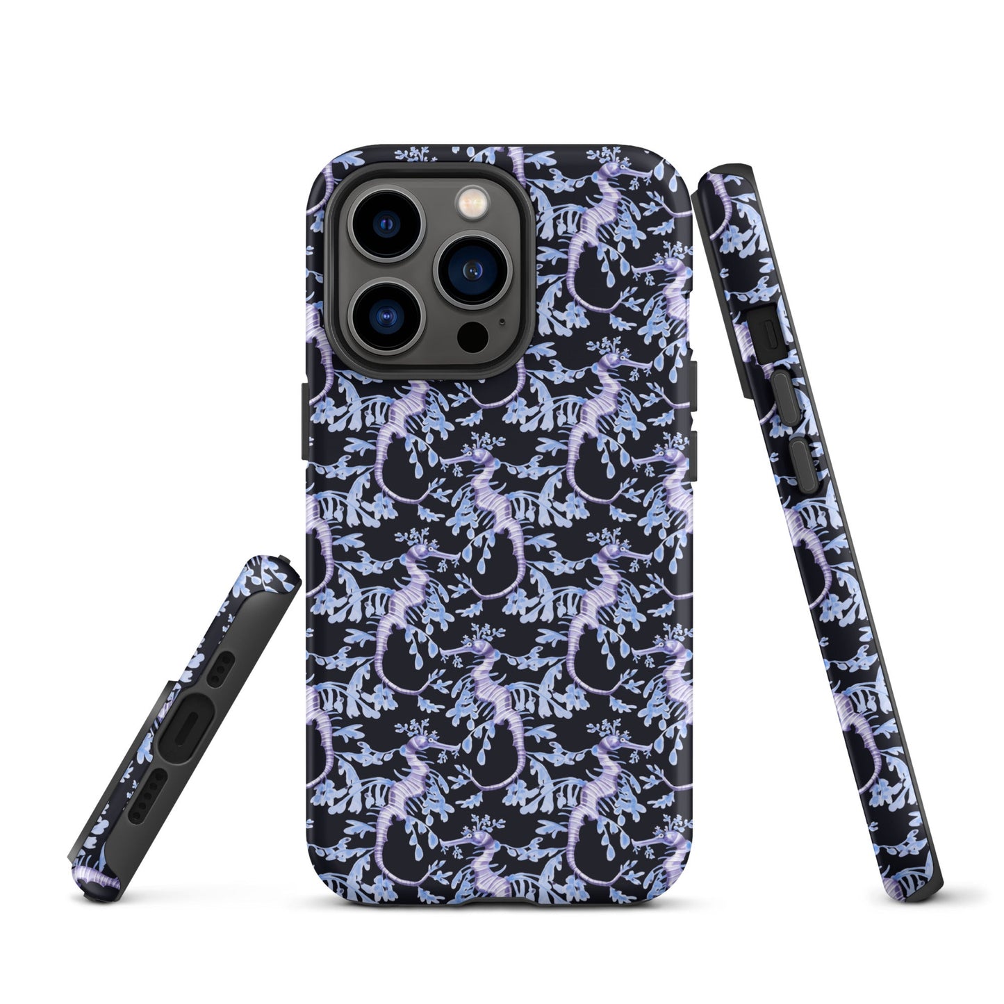 Purple Sea Dragons at Night Tough Case for iPhone®-11