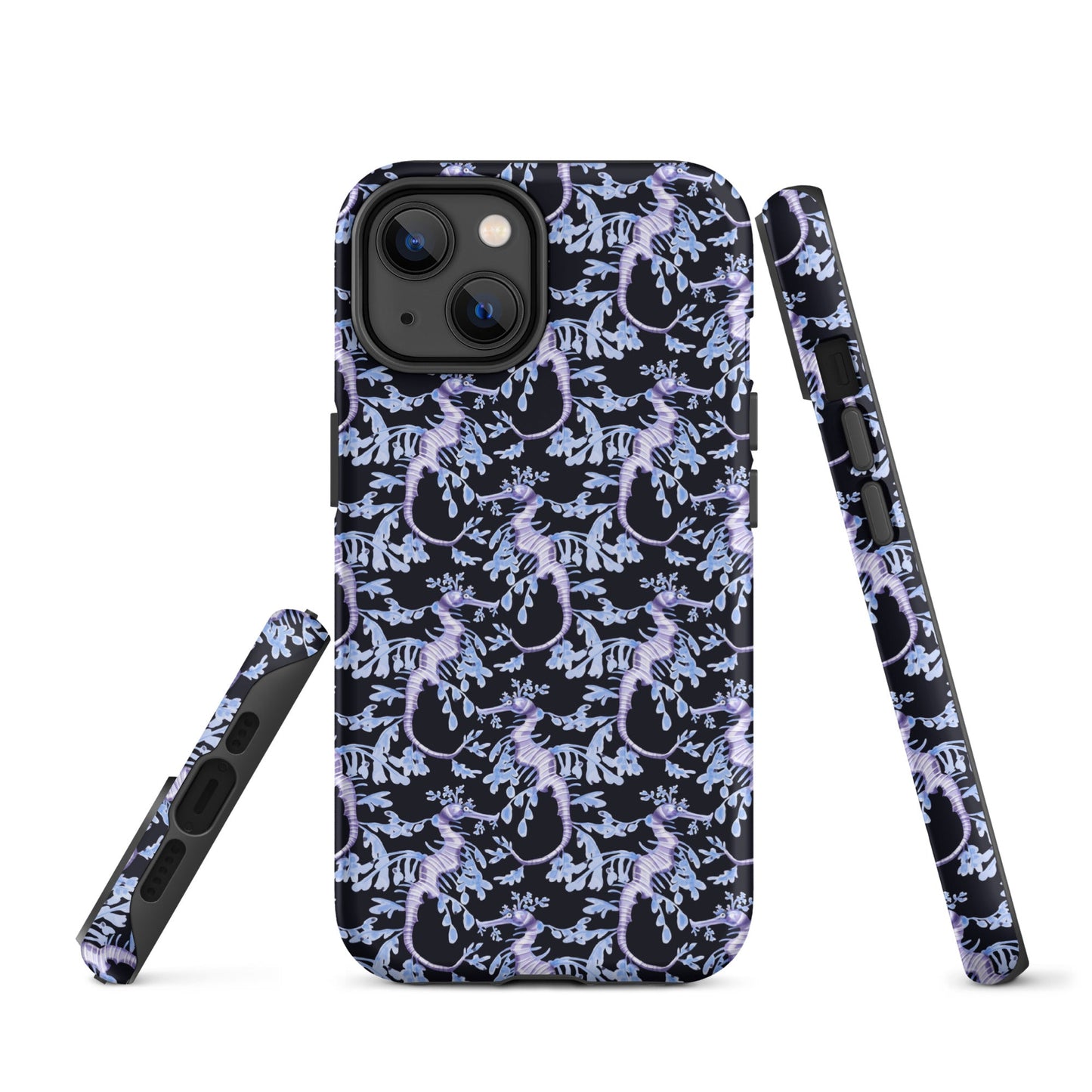 Purple Sea Dragons at Night Tough Case for iPhone®-13