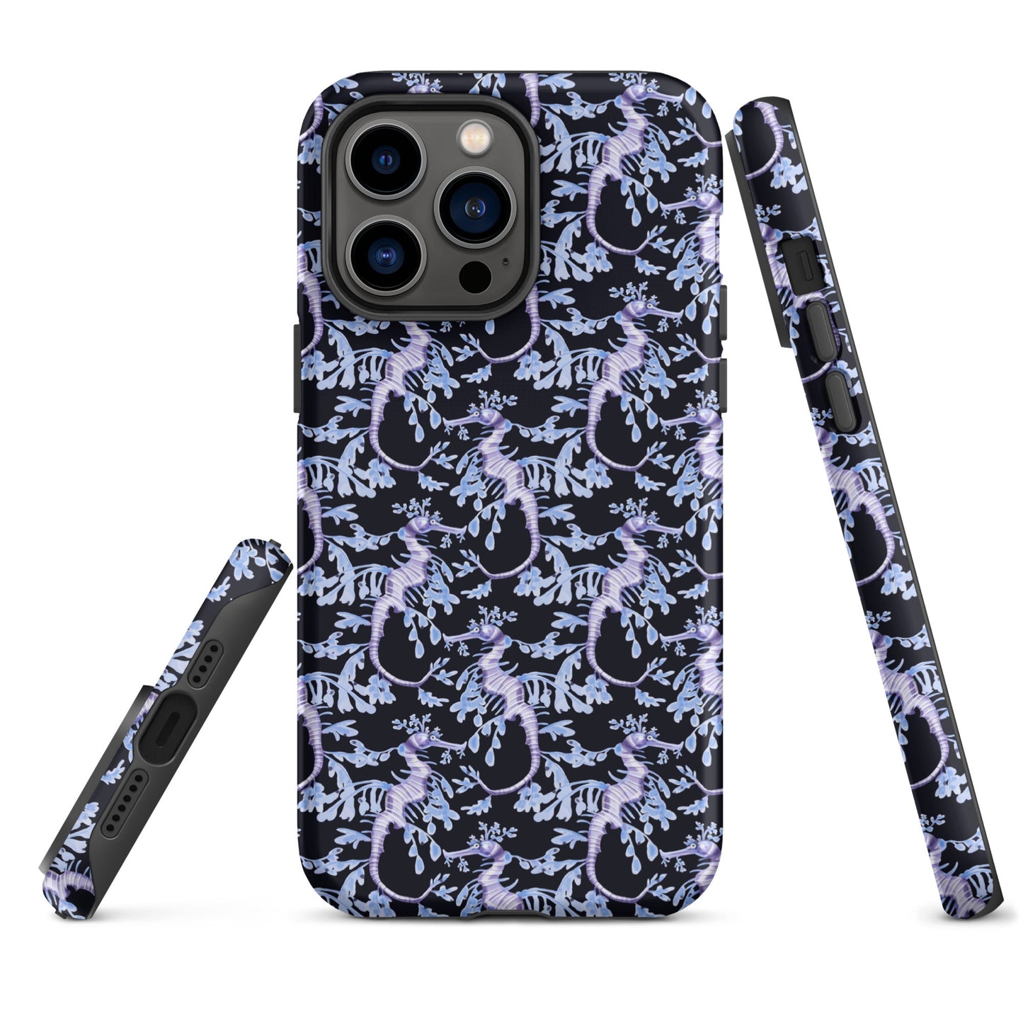 Purple Sea Dragons at Night Tough Case for iPhone®-16