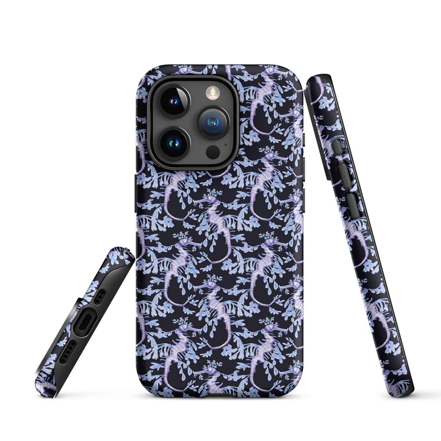 Purple Sea Dragons at Night Tough Case for iPhone®-19
