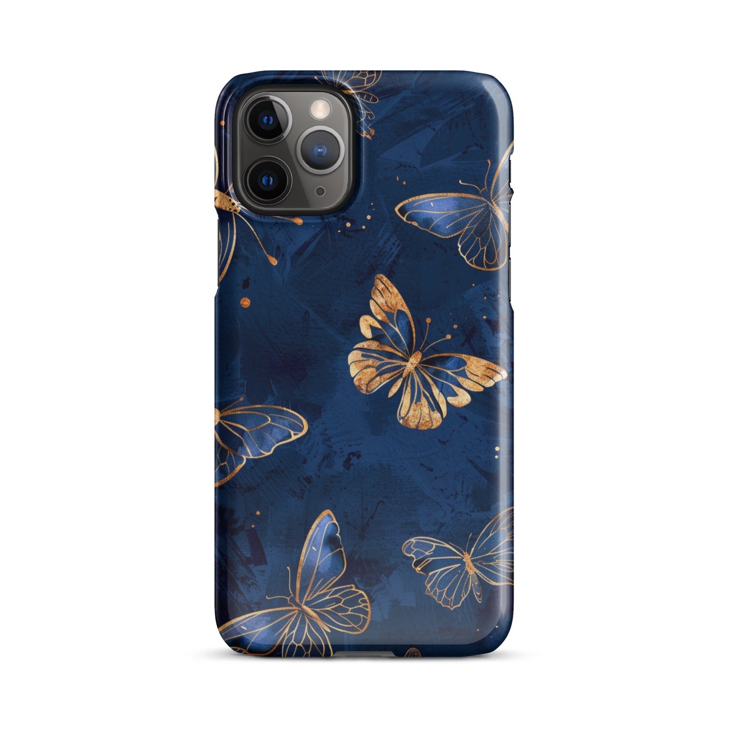 Blue Butterflies Phone case for iPhone-3