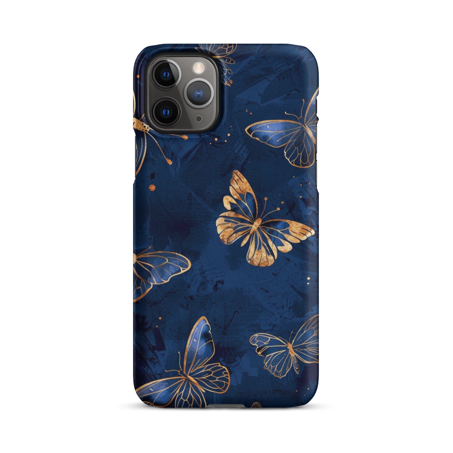 Blue Butterflies Phone case for iPhone-4
