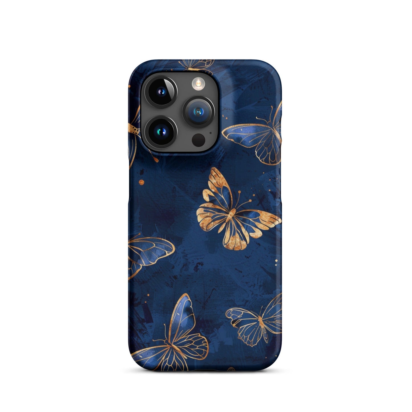 Blue Butterflies Phone case for iPhone-36